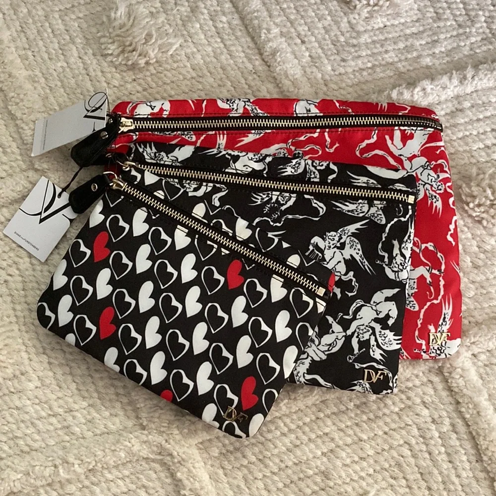 DVF Love Pouch Trio